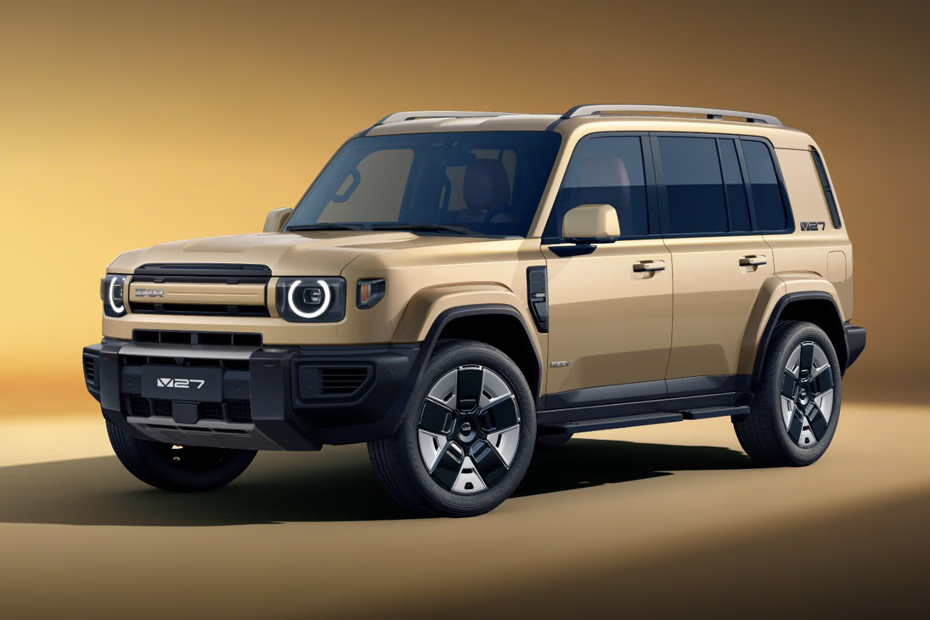 V27 · Front three-quarter exterior